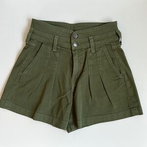 Veronica Beard pleated high waisted Jaylen shorts